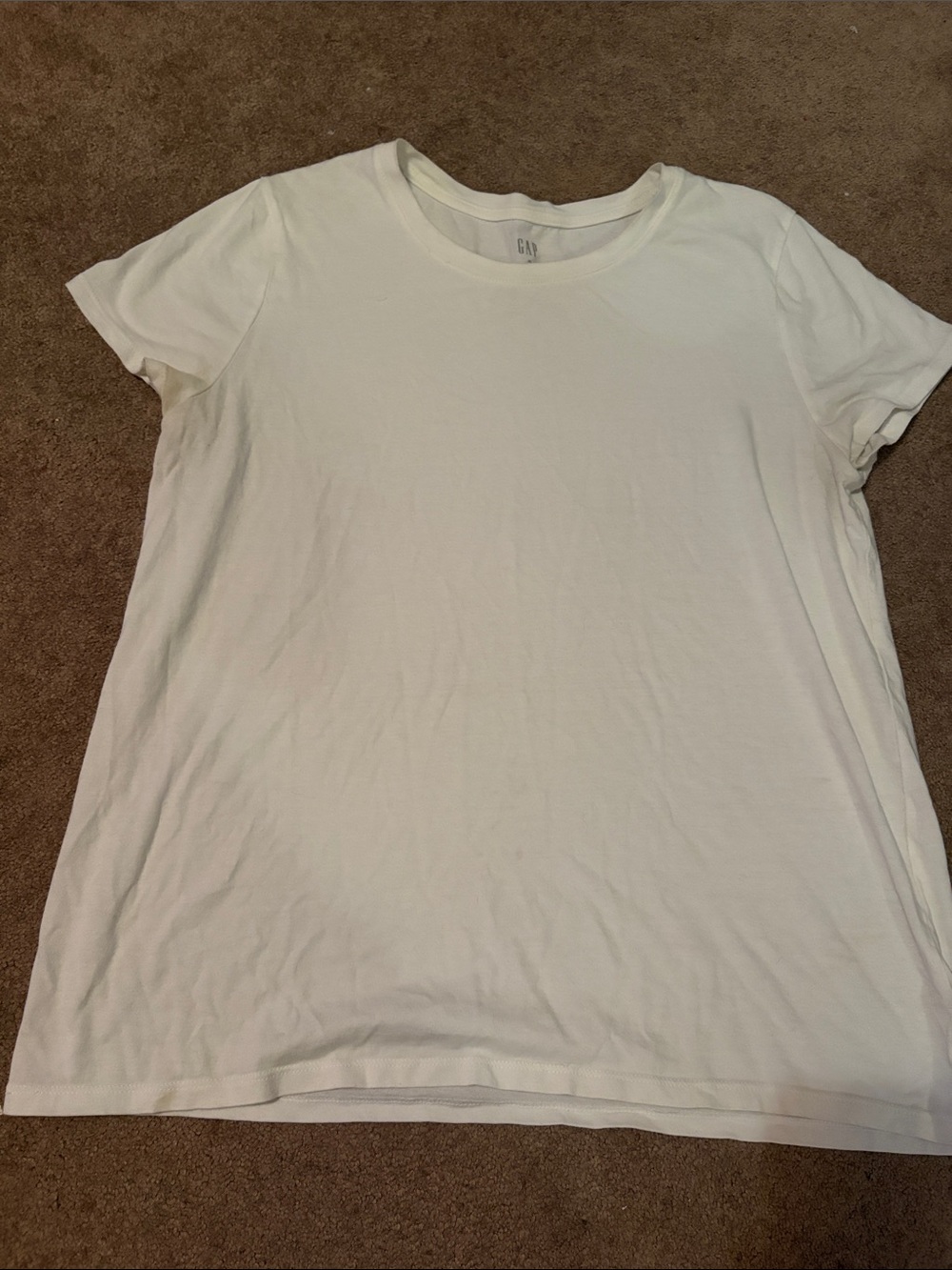 GAP Women’s White Short Sleeve Crew Neck Tee